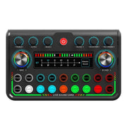 Scheda audio per streaming live P99 con mixer e convertitore voca