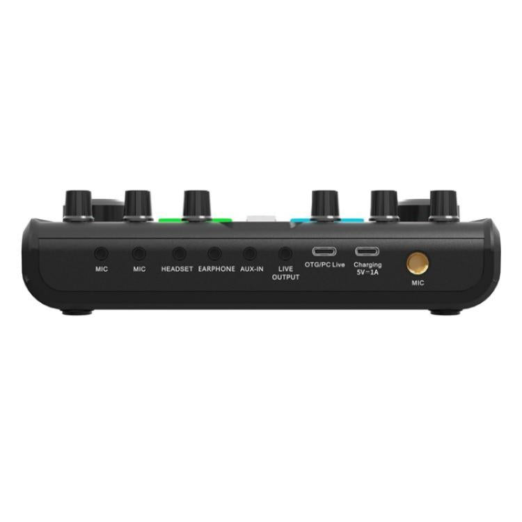 Scheda audio per streaming live P99 con mixer DJ, convertitore vocale, mixer audio, P99