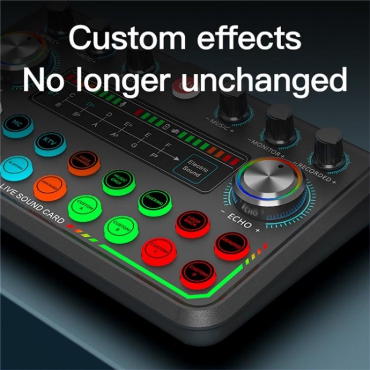 Scheda audio P99 per streaming live con mixer e convertitore voca