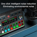 Scheda audio P99 per streaming live con mixer e convertitore voca