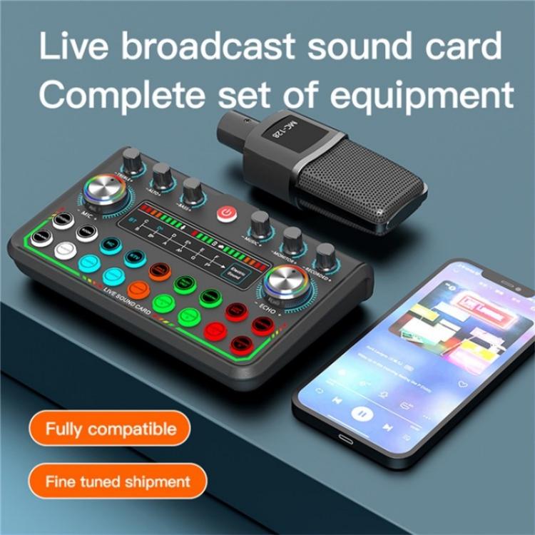Scheda audio P99 per streaming live con mixer e convertitore voca
