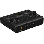 Mixer audio F10 con Phantom Power 48V per streaming live