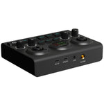 Mixer audio F10 con Phantom Power 48V per streaming live