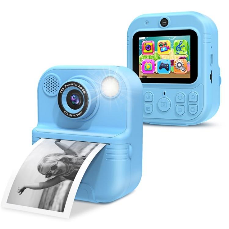 E8 2.4 pollici schermo foto stampa video registratore multifunzionale bambini doppia lente fotocamera