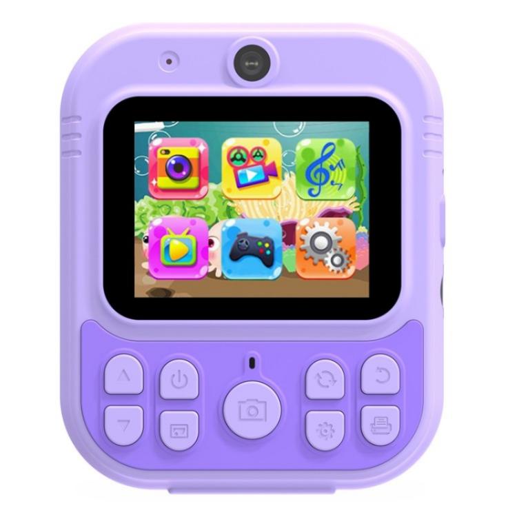 E8 2.4 pollici schermo foto stampa video registratore multifunzionale bambini doppia lente fotocamera