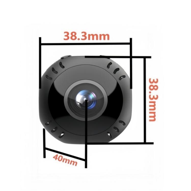 Mini telecamera WiFi panoramica 180° con visione notturna