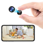 Mini telecamera WiFi panoramica 180° con visione notturna