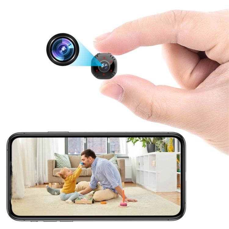 Mini telecamera WiFi panoramica 180° con visione notturna
