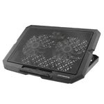 X3 Dual 14cm Fans 7-velocità USB Powered Altezza regolabile Laptop Cooling Pad, X3