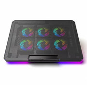 X8 Supporto per Notebook Pieghevole con Altezza Regolabile e 6 Ventole ARGB Pad di Raffreddamento, X8