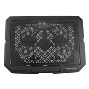 X4 4 Ventole 7 Velocità Controllo Silenzioso Altezza Regolabile Supporto per Laptop Raffreddamento Pad, X4
