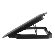 X4 4 Ventole 7 Velocità Controllo Silenzioso Altezza Regolabile Supporto per Laptop Raffreddamento Pad, X4
