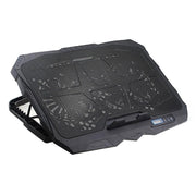 A6 Supporto per laptop ergonomico con 6 ventole e altezza regolabile, tappetino di raffreddamento, A6