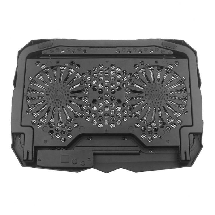 A6 Supporto per laptop ergonomico con 6 ventole e altezza regolabile, tappetino di raffreddamento, A6