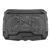 A6 Supporto per laptop ergonomico con 6 ventole e altezza regolabile, tappetino di raffreddamento, A6