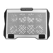 S601 RGB Light Notebook Cooler Regolabile in Altezza Gaming Laptop Cooling Pad, S601