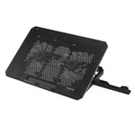 Supporto di raffreddamento per notebook con angolo regolabile CP252, doppia ventola, tappetino di raffreddamento per laptop, CP252