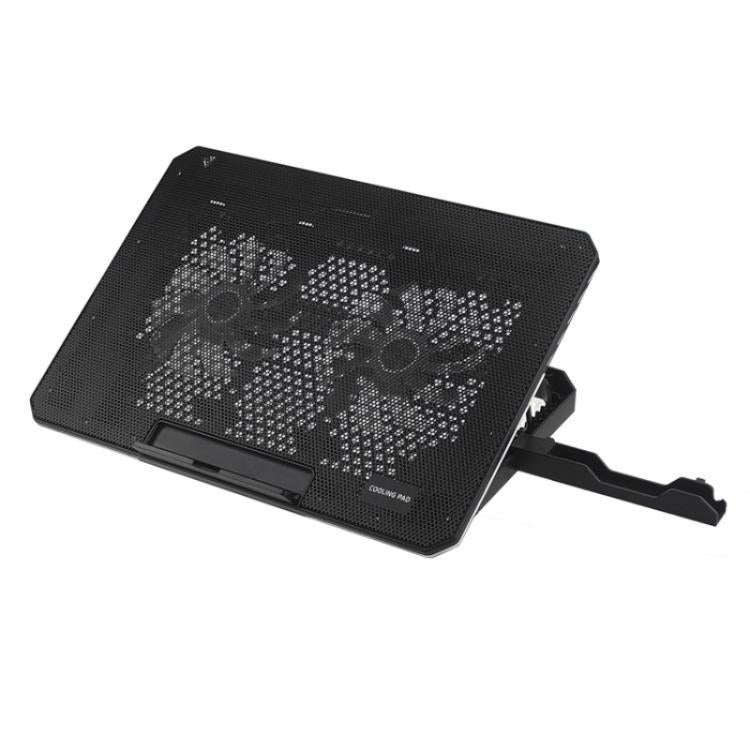Supporto di raffreddamento per notebook con angolo regolabile CP252, doppia ventola, tappetino di raffreddamento per laptop, CP252