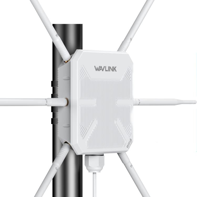 WAVLINK WN588HX3 AX3000 Ripetitore WiFi esterno con 6 antenne Ripetitore WiFi Dual Band, US Plug, UK Plug, EU Plug, AU Plug