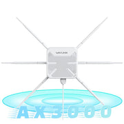 WAVLINK WN588HX3 AX3000 Ripetitore WiFi esterno con 6 antenne Ripetitore WiFi Dual Band, US Plug, UK Plug, EU Plug, AU Plug