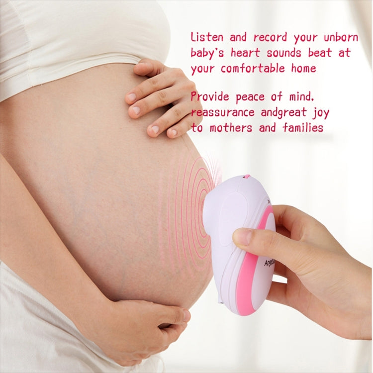 JPD-100S Mini Doppler fetale domestico Tasca prenatale Rivelatore ad ultrasuoni per bambini Angel Sound Battito cardiaco Monitor Doppler incinta, JPD-100S (Pink), JPD-100S (Green)