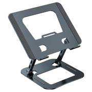Supporto di raffreddamento per laptop in lega di acciaio pieghevole regolabile da tavolo portatile J30, J30
