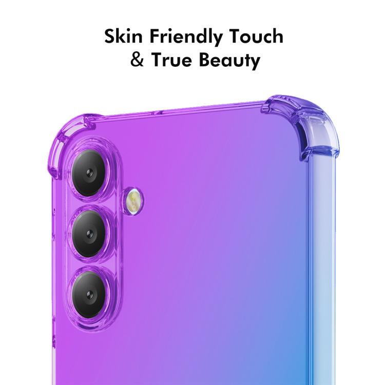 Custodia per telefono in TPU con airbag sfumato Hat-Prince ENKAY, For Samsung Galaxy A26 5G, For Samsung Galaxy A36 5G, For Samsung Galaxy S25 Ultra 5G, For Samsung Galaxy A06 4G, For Samsung Galaxy S24 FE 5G, For Samsung Galaxy Xcover7 Pro