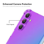 Custodia per telefono in TPU con airbag sfumato Hat-Prince ENKAY, For Samsung Galaxy S24+ / S25+ 5G