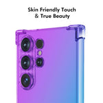 Custodia per telefono in TPU con airbag sfumato Hat-Prince ENKAY, For Samsung Galaxy S24 Ultra 5G, For Galaxy A18 / A17 / A26, For Samsung Galaxy M16 / F16, For Samsung Galaxy M06 / F06, For Samsung Galaxy A16 4G / 5G, For Samsung Galaxy S24 / S25 5G