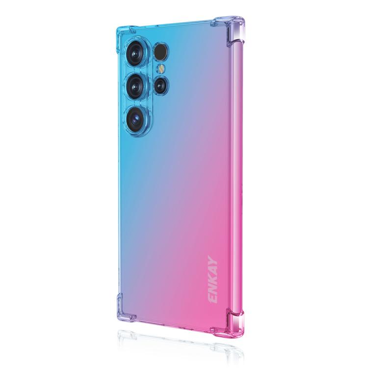 Custodia per telefono in TPU con airbag sfumato Hat-Prince ENKAY, For Samsung Galaxy S24 Ultra 5G, For Galaxy A18 / A17 / A26, For Samsung Galaxy M16 / F16, For Samsung Galaxy M06 / F06, For Samsung Galaxy A16 4G / 5G, For Samsung Galaxy S24 / S25 5G