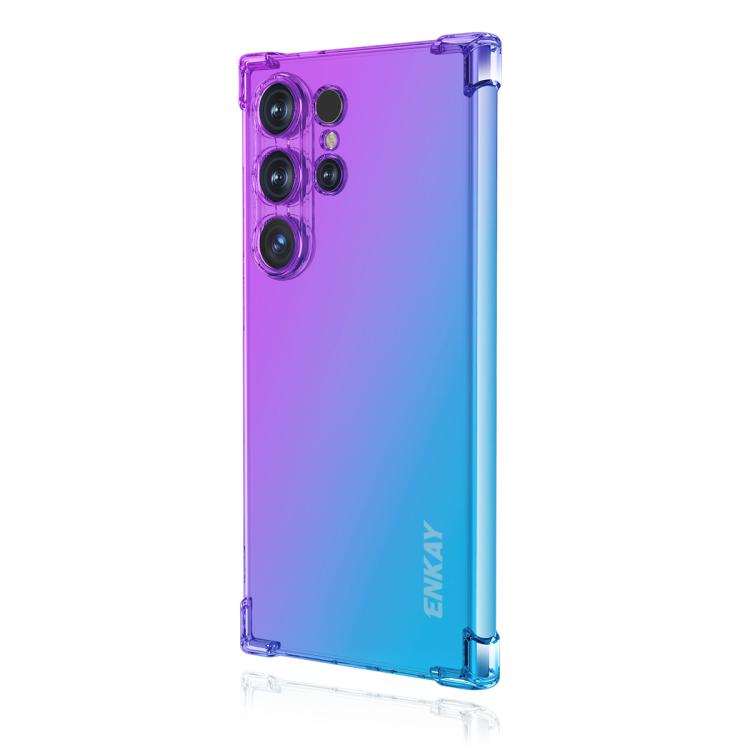 Custodia per telefono in TPU con airbag sfumato Hat-Prince ENKAY, For Samsung Galaxy S24 Ultra 5G, For Galaxy A18 / A17 / A26, For Samsung Galaxy M16 / F16, For Samsung Galaxy M06 / F06, For Samsung Galaxy A16 4G / 5G, For Samsung Galaxy S24 / S25 5G