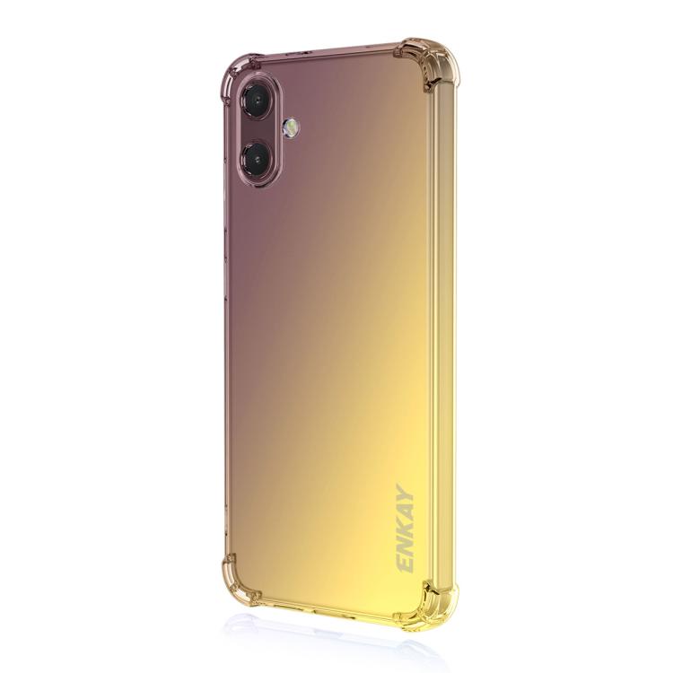 Custodia per telefono in TPU con airbag sfumato Hat-Prince ENKAY, For Samsung Galaxy S24 Ultra 5G, For Galaxy A18 / A17 / A26, For Samsung Galaxy M16 / F16, For Samsung Galaxy M06 / F06, For Samsung Galaxy A16 4G / 5G, For Samsung Galaxy S24 / S25 5G