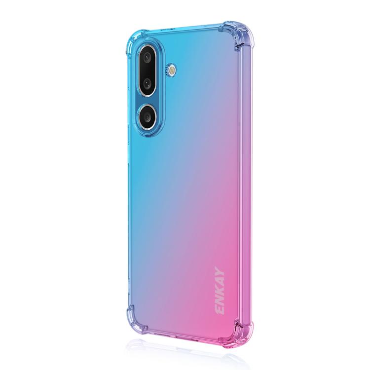 Custodia per telefono in TPU con airbag sfumato Hat-Prince ENKAY, For Samsung Galaxy A57, For Galaxy A27 5G, For Galaxy A08 / A07 4G, For Samsung Galaxy M56, For Samsung Galaxy S25 Edge 5G, For Samsung Galaxy A56 5G
