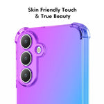 Custodia per telefono in TPU con airbag sfumato Hat-Prince ENKAY, For Samsung Galaxy A57, For Galaxy A27 5G, For Galaxy A08 / A07 4G, For Samsung Galaxy M56, For Samsung Galaxy S25 Edge 5G, For Samsung Galaxy A56 5G