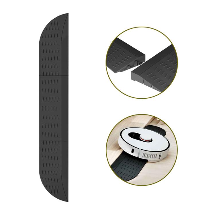 JUNSUNMAY per Ecovacs / iRobot / Mijia / Dreame Robot spazzante universale barre di soglia rampa tappetino