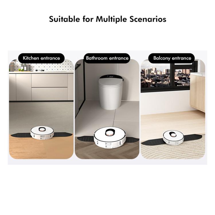 JUNSUNMAY per Ecovacs / iRobot / Mijia / Dreame Robot spazzante universale barre di soglia rampa tappetino