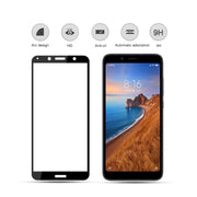 mocolo 0,33mm 9H 2.5D Pellicola in vetro temperato con stampa serigrafica per Xiaomi Redmi 7A, For Xiaomi Redmi 7A(1pc)
