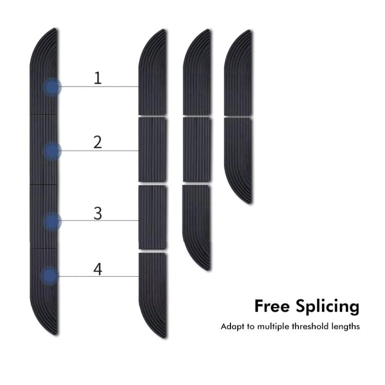 JUNSUNMAY per Ecovacs / iRobot / Mijia / Dreame Robot spazzante universale in silicone per rampe di accesso