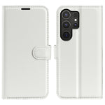 Custodia per telefono in pelle con supporto e motivo a flip orizzontale con trama Litchi, For Galaxy S25 Ultra 5G, For Galaxy A16 5G
