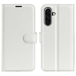 Custodia per telefono in pelle con supporto e motivo a flip orizzontale con trama Litchi, For Galaxy A26 5G, For Galaxy A36 5G