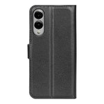 Custodia per telefono in pelle con supporto e motivo a flip orizzontale con trama Litchi, For Galaxy S25 Edge 5G, For Galaxy A06 5G
