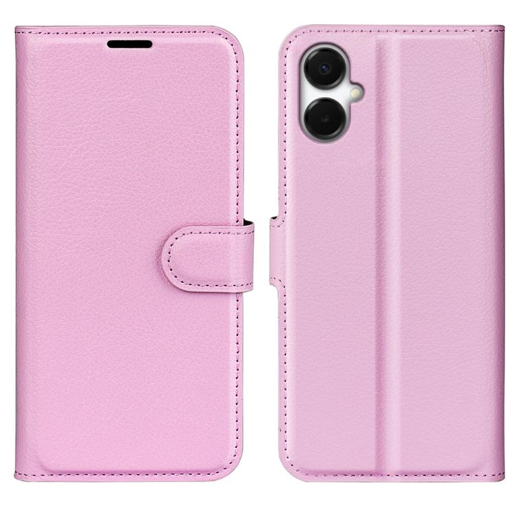 Custodia per telefono in pelle con supporto e motivo a flip orizzontale con trama Litchi, For Galaxy S25 Edge 5G, For Galaxy A06 5G