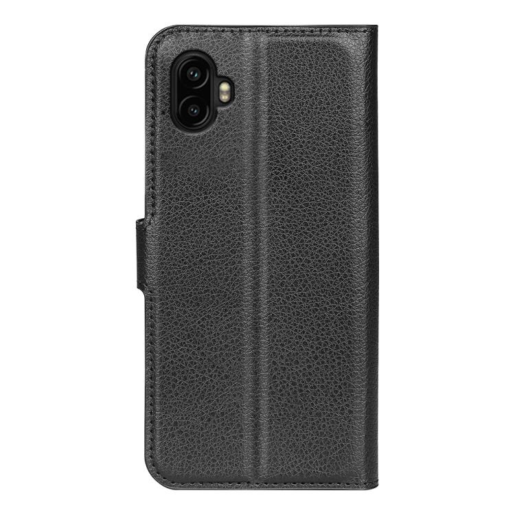 Custodia per telefono in pelle con supporto e motivo a flip orizzontale con trama Litchi, For Galaxy Xcover7 Pro, For Galaxy S10 5G 6.7