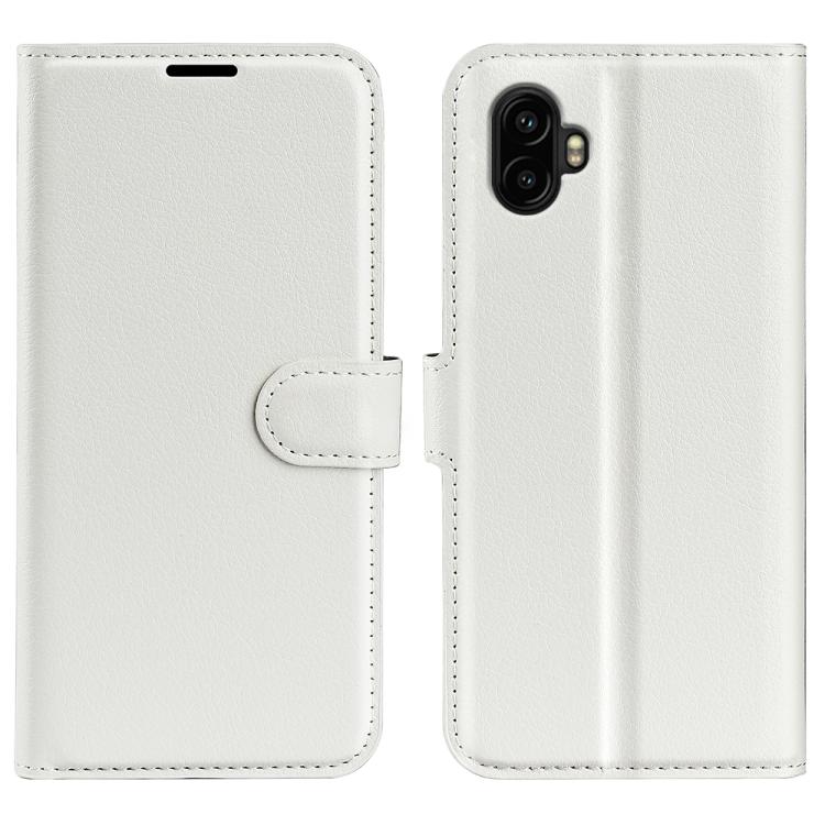 Custodia per telefono in pelle con supporto e motivo a flip orizzontale con trama Litchi, For Galaxy Xcover7 Pro, For Galaxy S10 5G 6.7