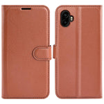 Custodia per telefono in pelle con supporto e motivo a flip orizzontale con trama Litchi, For Galaxy Xcover7 Pro, For Galaxy S10 5G 6.7