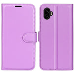 Custodia per telefono in pelle con supporto e motivo a flip orizzontale con trama Litchi, For Galaxy Xcover7 Pro, For Galaxy S10 5G 6.7