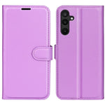 Custodia per telefono in pelle con supporto e motivo a flip orizzontale con trama Litchi, For Galaxy M36 5G / F36 5G, For Galaxy M16 / F16