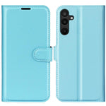 Custodia per telefono in pelle con supporto e motivo a flip orizzontale con trama Litchi, For Galaxy M36 5G / F36 5G, For Galaxy M16 / F16