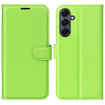 Custodia per telefono in pelle con supporto e motivo a flip orizzontale con trama Litchi, For Galaxy S25 FE 5G, For Galaxy A17 5G