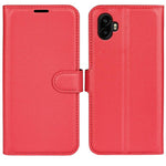 Custodia per telefono in pelle con supporto e motivo a flip orizzontale con trama Litchi, For Galaxy Xcover7 Pro, For Galaxy S10 5G 6.7